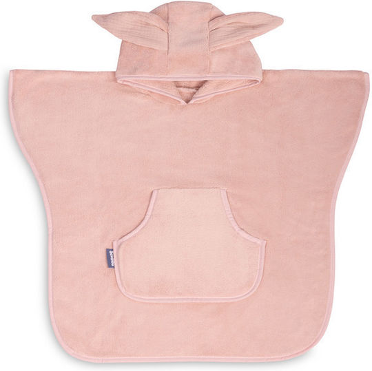 Sensillo Poncho-Bebeluș Cu glugă Pink
