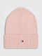 Flag Kids Beanie Knitted Pink