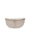 Leder Damen Crossbody Handtasche Beigefarbe