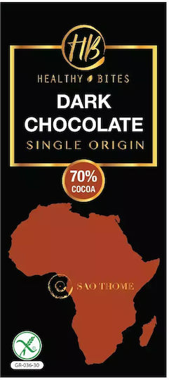 Healthybites Schokolade Single Origin Sao Thome Glutenfrei