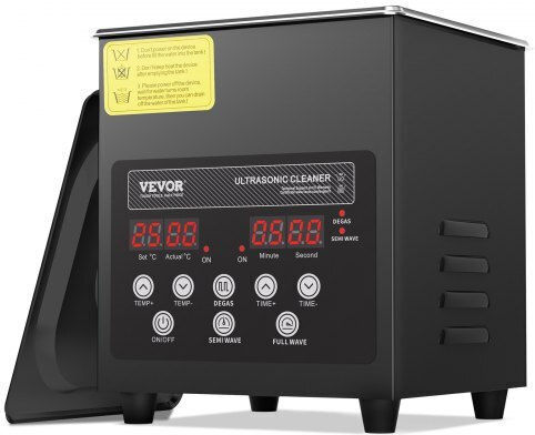 Vevor Ultrasonic Cleaner 2L Basket Timer 60W Hgkcsbqxj2la0jzlzv2