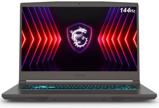 MSI Thin 15 B13UC 15.6" 144Hz (i7-13620H/16GB/512GB SSD/GeForce RTX 3050/Без операционна система) (BG Клавиатура)