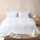 Rythmos Satin Stripes Hotel Pillowcase Striped from Cotton & Polyester 70x50cm.