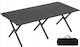 Table Steel for Camping Foldable 120x90x45cm Black