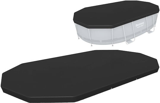 Bestway 58425 Oval Frame Pool Cover 427 X 250 X 100 Cm