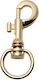 Cârlig Metalic Tip Carabină 8cm 2.5cm Curea Auriu