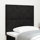 vidaXL vidaXL Hölzernes Kopfstütze für Betten Schwarz 100x118cm