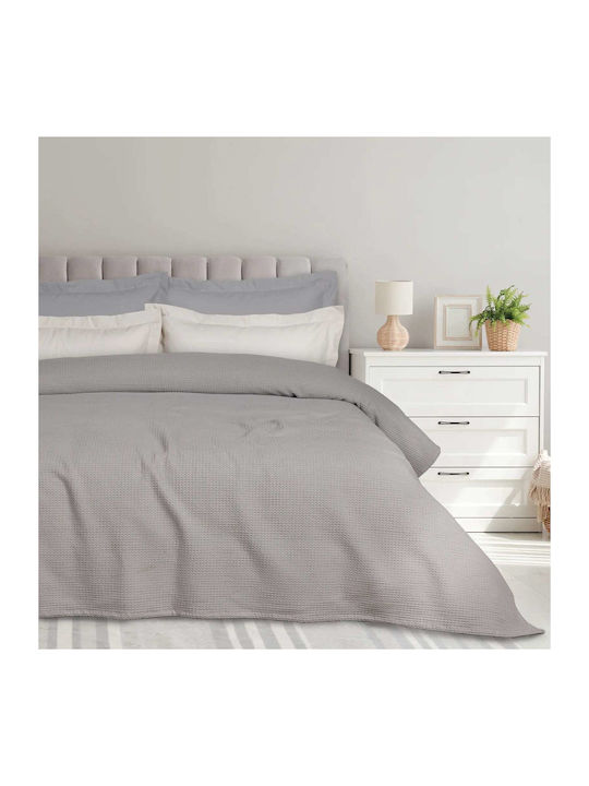 Das Home 0496 Pique Blanket Double 220x240cm Gray