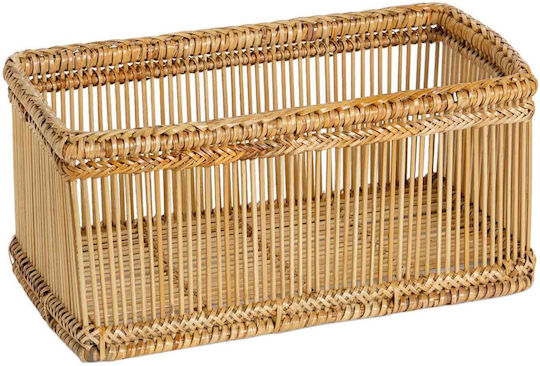 Andrea House Storage Basket Rattan 31x16x13cm 1pcs