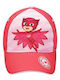 Kids' Hat Jockey Fabric Red