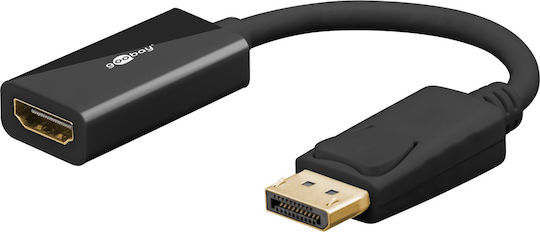 Goobay Konverter DisplayPort männlich zu HDMI weiblich 1Stück 75270