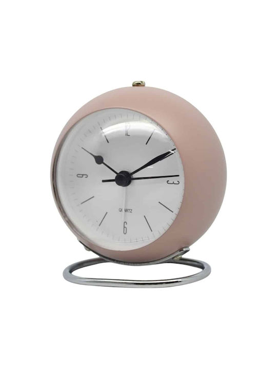 Ankor Tisch-Digitaluhr mit Wecker Rosa 844562