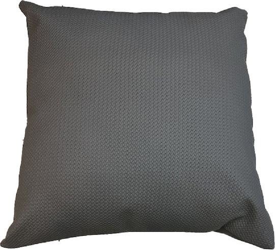 Espiel Zierkissen Grau 2 Stück 42x42cm