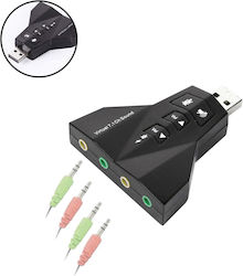 Εξωτερική Usb Κάρτα Ήχου 7.1 Έξοδο Μικροφώνου Ακουστικού Εξωτερική Usb Κάρτα Ήχου 7.1 Έξοδο Μικροφώνου Ακουστικού