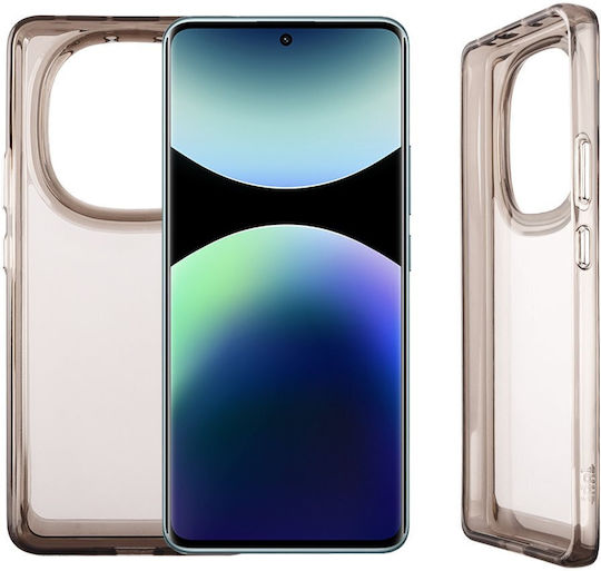 Idol 1991 Cristalyte Back Cover Σιλικόνης Διάφανο (Redmi Note 14 Pro+)