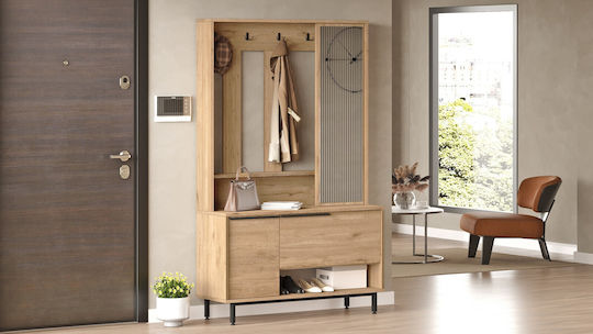 Έπιπλο Εισόδου Walnut 102.2x35.5x178.2εκ.