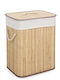 Bizzotto 0411122 Καλάθι Απλύτων Bamboo 40x30x50cm Μπεζ