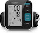Tensiometru electronic de braț Vitammy Next 5 Basic, port USB, detectare aritmie, detectare mișcare corporală, manșetă 22-40 cm, negru alb