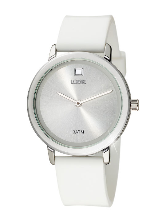 Loisir New Popsicle Women's Watch with White Ru...