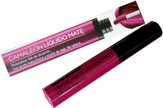 Camaleon Long Lasting Liquid Lipstick Matte Plum Purple, Lm04