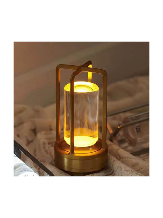 Dekorative Lampe Gold