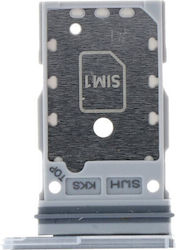 Dual Sim Card Tray Samsung Galaxy S22 Ultra 5G S908 White Dual Sim Card Tray Samsung Galaxy S22 Ultra 5G S908 White