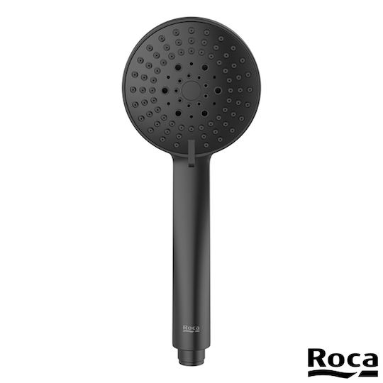 Stella Τηλεφωνο Ντουζ Τρεις Λειτουργιες Matt Black Roca A5b8113nb0
