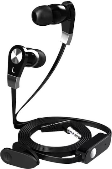 700611_b In-ear Handsfree Headphones with Connector 3.5mm Black