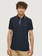 Polo Blouse Navy Blue