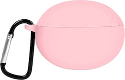 Case Silicone / Leather in Pink color for Huawei FreeBuds 5i