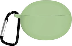 Case Silicone / Leather in Green color for Huawei FreeBuds 5i