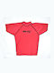 Reef Men Short Sleeve Sun Protection Shirt Red