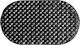 Ionion Bones Non-Slip Bathtub Mat 69x39cm Black