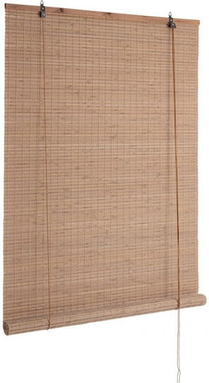 Bizzotto Salamanca Beschattungsrollo Bamboo in Gray Farbe L90xH180cm