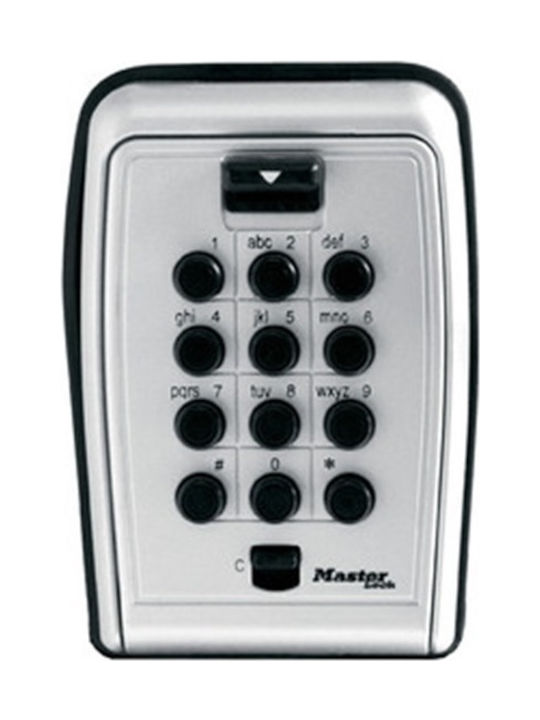 Master Lock Wall-Mounted Metallic Combination Key Holder With Keyboard