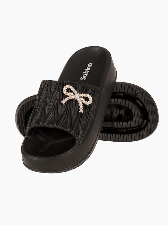 Frauen Flip Flops in Schwarz Farbe