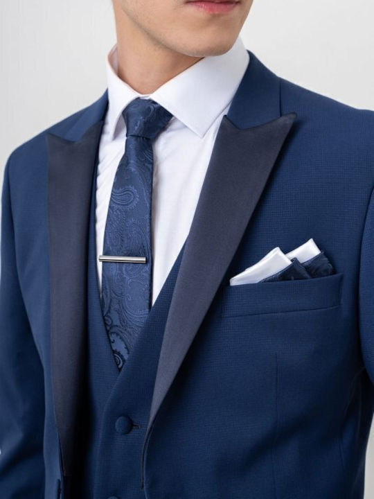 Guy Laroche Мъжки Костюм Blue