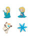 Crocs Jibbitz Charms Frozen Multicolour 4 Pieces