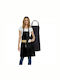 Panora Apron Black 59x76cm