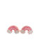 Wiggle Butt Rainbow Hair Clips Pink Dog Clothing Acceossory