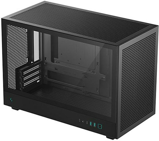 Deepcool CH260 Gaming Micro Tower Carcasă PC cu Panou Lateral Negru