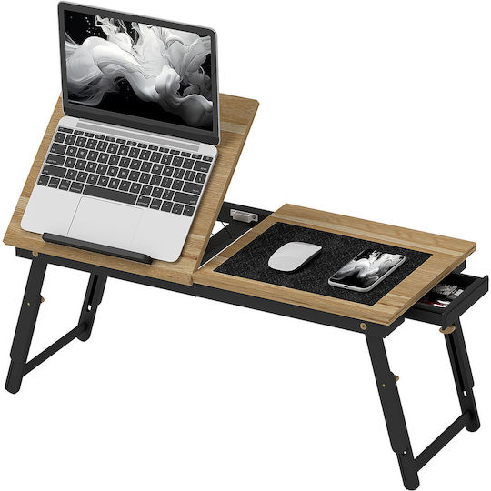 HomCom Τραπεζάκι για Laptop Δρυς (923-057V00AK)