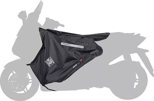 Tucano Urbano Termoscud Waterproof Motorcycle Leg Cover for Honda SH 300 Black Color