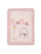 Kikka Boo Blanket Cot Hedge Hugs Fleece Pink Hedge-Hugs 110x140cm