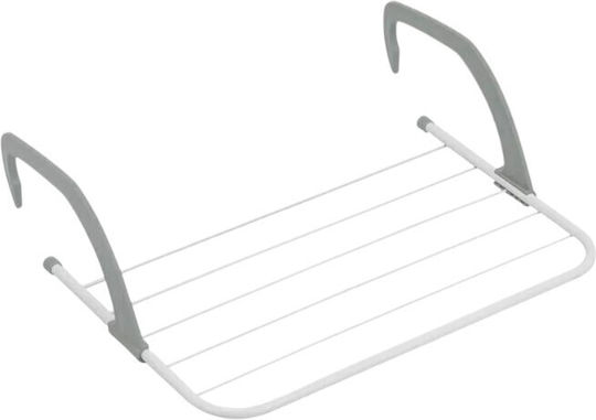 Hanging Clothes Drying Rack Made of Aluminum 68x38cm