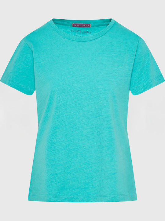 Funky Buddha Women's T-shirt Green