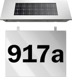 Deuba Lampă Solară Numărul casei cu Senzor de Mișcare Deuba Lampă Solară Numărul casei cu Senzor de Mișcare