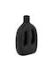 Ceramic Vase Small Black Dimensions 4.5x8.5x14cm