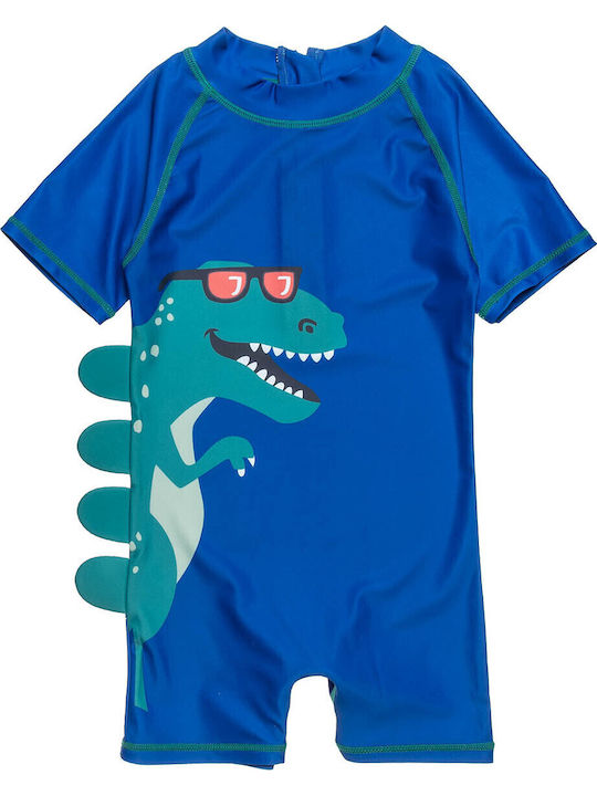 True Blue Kinder Badeanzug Einteilig Blau