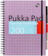 Pukka Pad Σπιράλ Τετράδιο Ριγέ Α4 200 Φύλλων 5 Θεμάτων Πολύχρωμο